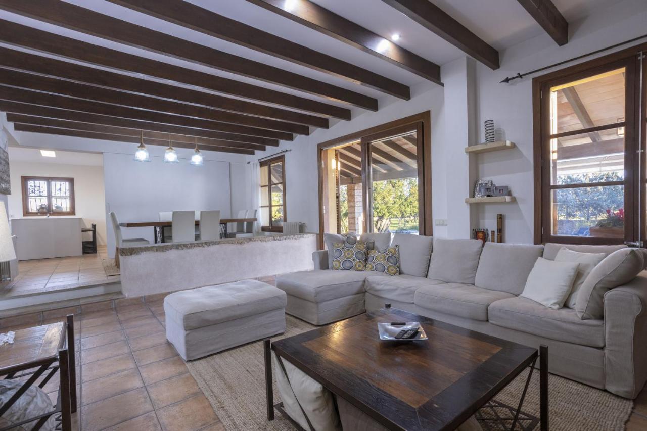 Villa Es Triquet Family บินิสซาเล็ม ภายนอก รูปภาพ